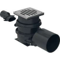 Avaloir de sol Geberit Varino horizontal - d110 - d 110mm - d1 50mm