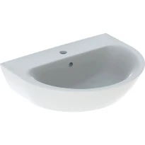 Geberit Renova lavabo 600 x 480 mm - blanc - avec trou de robinet - avec trop-plein
