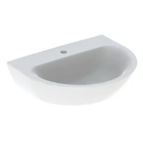 Geberit Renova lavabo 600 x 480 mm - blanc KeraTect - avec trou de robinet - sans trop-plein