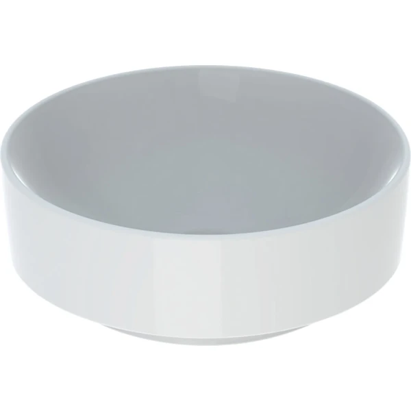 Geberit VariForm opbouwwastafel rond 400 mm - wit KeraTect - zonder kraangat - zonder overloop