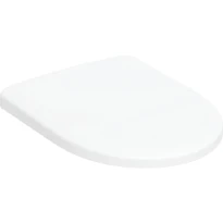 Siège de WC Geberit Renova - fixation par le haut - Mécanisme softclose Oui - Charnières Quick Release Oui - Fixation Par le haut - Blanc / Brillant