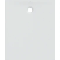 Geberit Olona receveur de douche pierre résine 1200 x 1000 x 40 mm - blanc mat