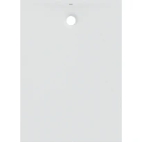 Geberit Olona receveur de douche pierre résine 1400 x 1000 x 40 mm - blanc mat