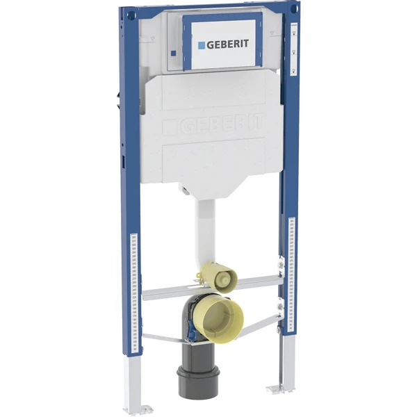 Geberit Duofix elément pour WC au sol pour enfants et jeunes enfants, 97 cm, avec réservoir de chasse à encastrer Sigma 12 cm