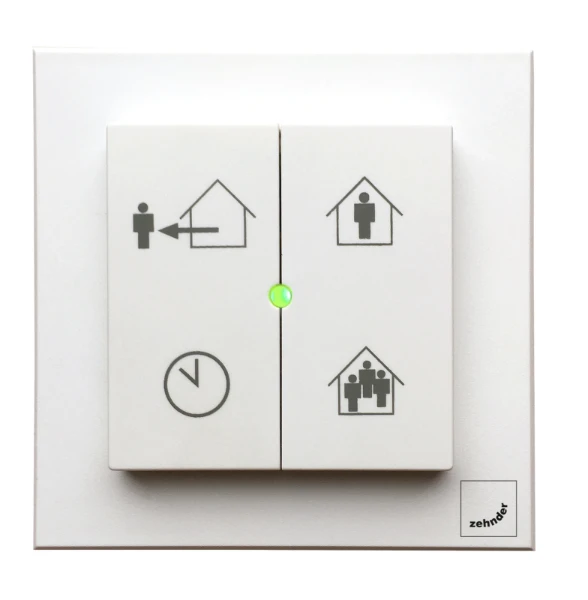 Zehnder EVO Switch - draadloze bediening met 4 drukknoppen