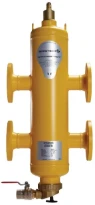 Spirotech SpiroCrosslucht & vuilafscheider met magneet DN 050 Flens P max. 10 bar T max. 110 °C