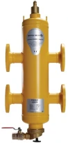 Spirotech SpiroCrosslucht & vuilafscheider met magneet DN 125 Flens P max. 10 bar T max. 110 °C