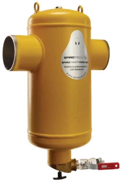 SPIROTECH Spirotrap seperateur boue acier connexion de soudure DN65
