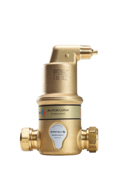 SPIROTECH Spirovent purgeur Solar Auto Close horizontale 22mm knel