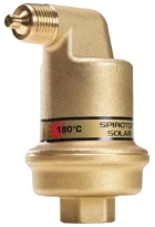 Spirotech SpiroTopSolar automatische snelontluchter F 1/2 P max. 10 bar T max. 180 °C