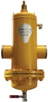 Spirotech SpiroCombi lucht & vuilafscheider DN 050 Lasaansluiting P max. 10 bar T max. 110 °C