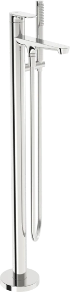 Hansa Hansagenesis mitigeur de bain autoportant (au sol) - chrome