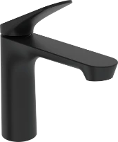 Hansa Hansagenesis mitigeur de lavabo - avec clic-clac - noir mat