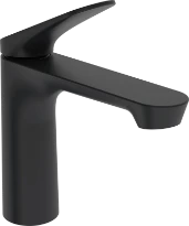 Hansa Hansagenesis Eco mitigeur de lavabo - avec clic-clac - noir mat