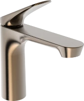 Hansa Hansagenesis Eco mitigeur de lavabo - avec clic-clac - bronze brossé