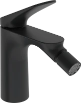Hansa Hansagenesis mitigeur de bidet - avec clic-clac - noir mat
