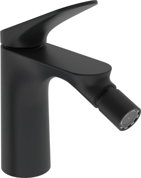 Hansa Hansagenesis mitigeur de bidet - avec clic-clac - noir mat