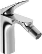 Hansa Hansagenesis mitigeur de bidet - avec clic-clac - acier brossé