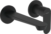 Hansa Hansagenesis kit de finition mitigeur de lavabo encastrable - noir mat