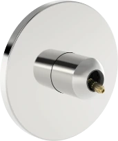Hansa Hansagenesis kit de finition pour mitigeur encastrable - 1 fonction - sans levier - chrome