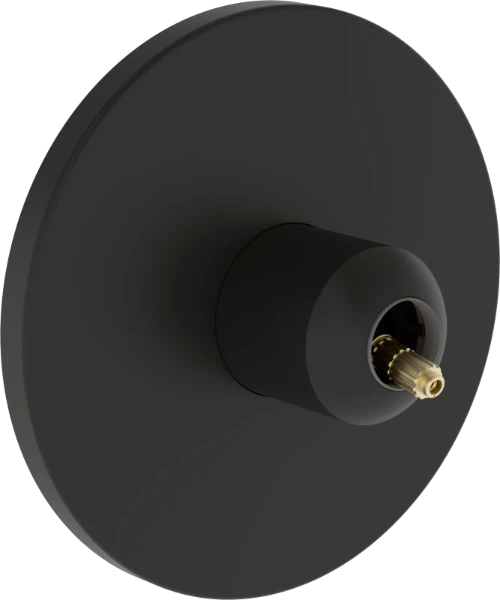 Hansa Hansagenesis kit de finition mitigeur encastrable - 1 fonction - sans levier - noir mat
