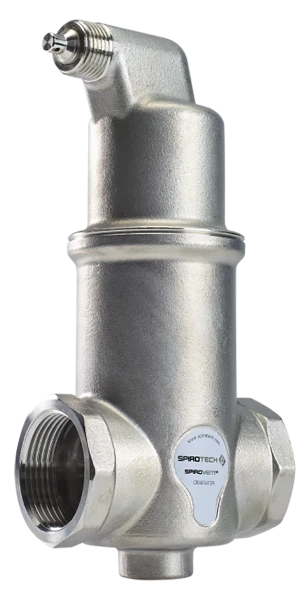 SPIROTECH Spirovent HT (180°C) purgeur horizontale  5/4"F