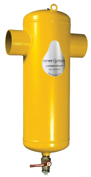 SPIROTECH Spirotrap Hi-Flow seperateur boue connexion de soudure DN50