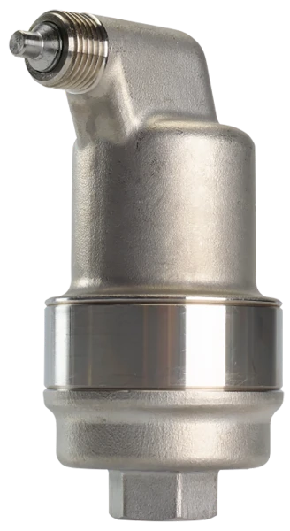 AB050/R004 SPIROTECH SpiroTop Aut. Snelontluchter AISI 316 G ½ Binnendraad P max. 25 bar T max. 200 ºC