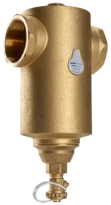 Spirotech SpiroTrap horizontale vuilafscheider FF 3/4 x 3/4 P max. 8 bar T max. 180 °C