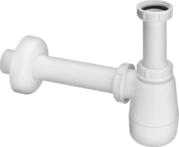 SIPHON BOUTEILLE VIEGA 5/4 blanc synthetique