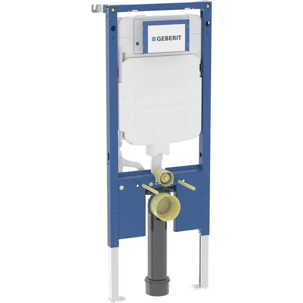 Geberit Duofix élément pour WC suspendu 1140 mm - avec réservoir de chasse d’eau intégré Sigma 8 cm