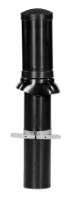 Ubbink passage toiture ventilation égout 110 mm (longueur 709mm) - noir