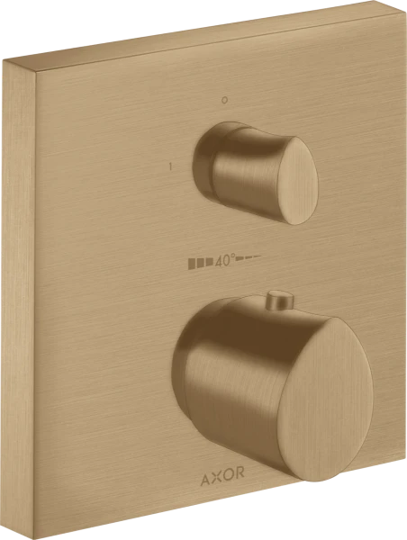AXOR Starck Organic SF mitigeur therm avec Brushed Bronze