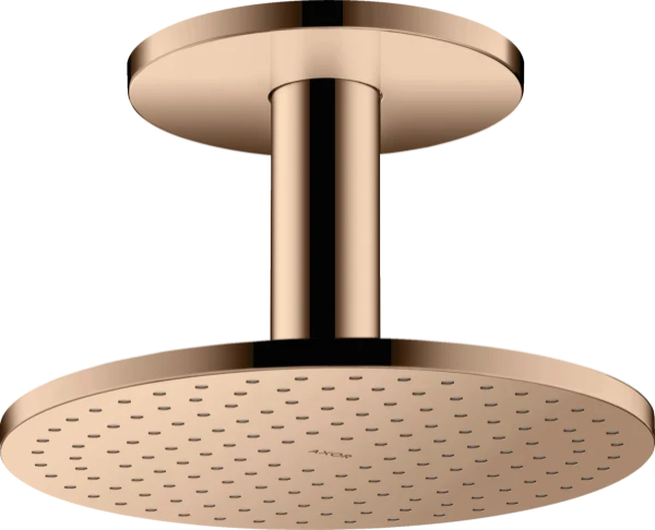 AXOR douche de tête 250 1jet modèle plafond Polished Red Gold