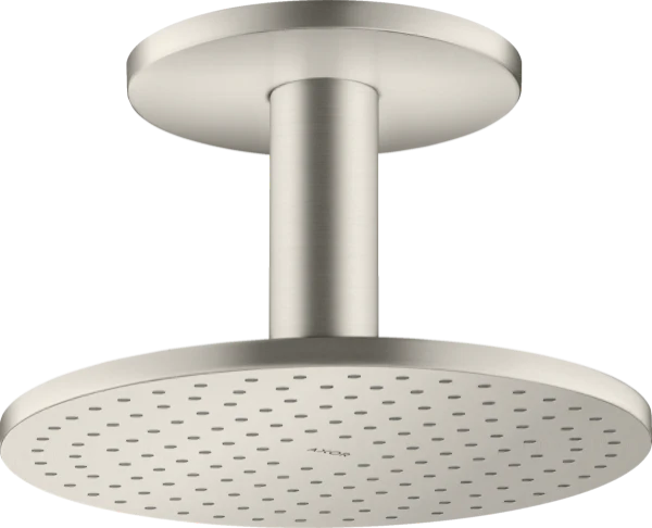AXOR hoofddouche 250 1jet plafondbevestiging RVS
