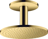 AXOR douche de tête 250 1jet modèle plafond Polished Gold Optic