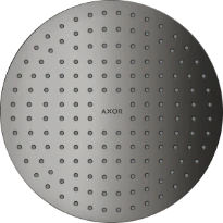 AXOR douche de tête 250 1jet modèle plafond, encastré Polished Black Chrome
