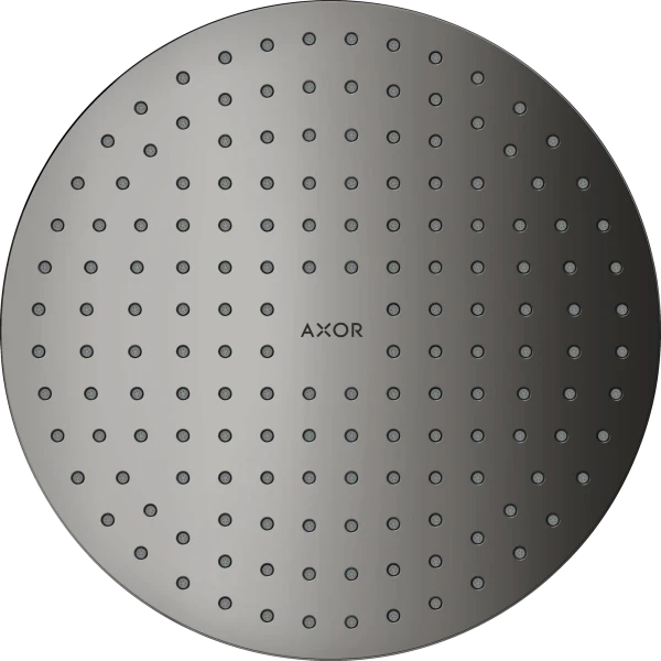 AXOR douche de tête 250 1jet modèle plafond, encastré Polished Black Chrome