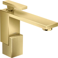 AXOR Edge mit.lav. 130 diamond cut Polished Gold Optic