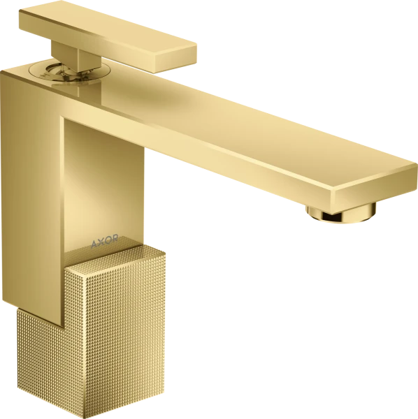 AXOR Edge mit.lav. 130 diamond cut Polished Gold Optic