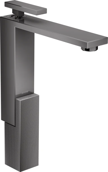 AXOR Edge WTM 280 coupe diamant Polished Black Chrome
