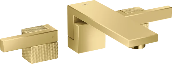 AXOR Edge 3-L.WTA Wand coupe diamant Polished Gold Optic