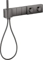 Axor Edge TH Modul Select 3f Diamond Cut poli Black chromé