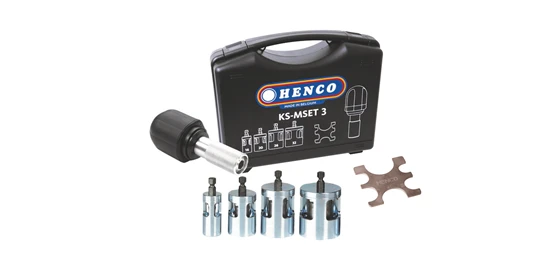 HENCO SET AVEC KS-K ET KS-M POUR Ø16,20,26,32 ET PRESSCHECK