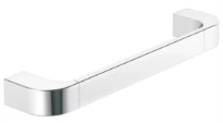 Hewi 800 poignée 300 mm - blanc/chromé avec fixation