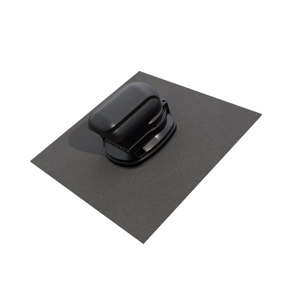 Ubbink Signo entrée de câbles isolée toit en tuiles inclinées 15-55° - 120 mm - noir