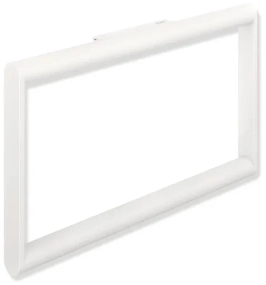 HEWI anneau porte-serviette ,230mm, poudre, blanc mat