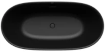 Kaldewei 1050 Oyo baignoire en îlot 1730 x 820 mm - noir mat