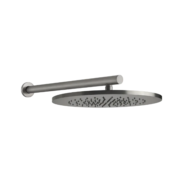 54148#239 Gessi Gessi316 hoofddouchekop wandmontage - Steel Brushed