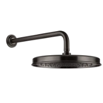 Gessi Venti20 tête de douche mural - Black Metal Brushed PVD